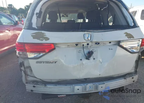 2015 Honda Odyssey Ex-L из США, поврежденный, VIN 5FNRL5H67FB036640